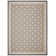 Aengus Floral Indoor / Outdoor Area Rug in Black/Gray