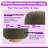 Fully Assembled Round Plush Teddy Upholstered Ottoman Footstool Cobblestone Design-73201460