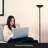 SkyLite 65 in. Industrial LED Floor Lamp with Dimmer