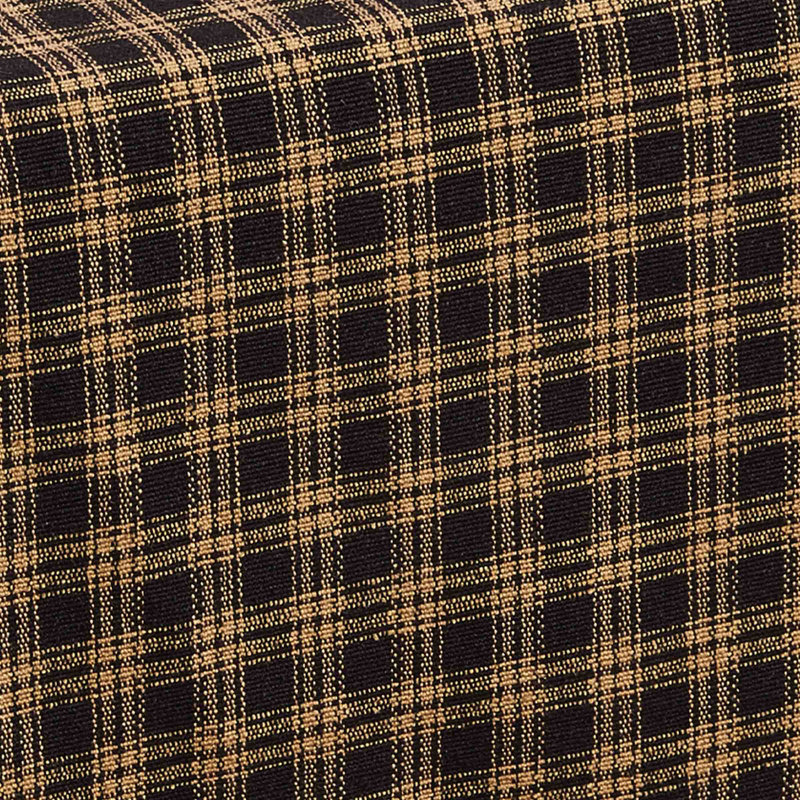 Black Sturbridge Table Runner 13, 54" L x 13" W