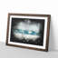 The Rolling Waves - Picture Frame Graphic Art Print-56864676-56864675