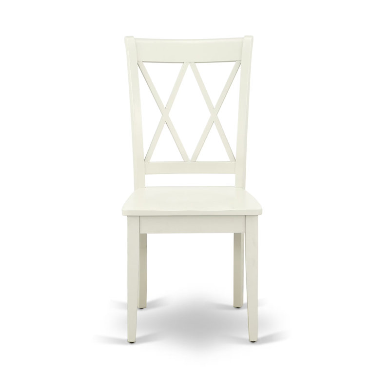 Ensemble de salle à manger 6 pièces comprenant une table de cuisine rectangulaire avec rallonge papillon, 4 chaises et une banquette, 107 x 152 cm, blanc lin