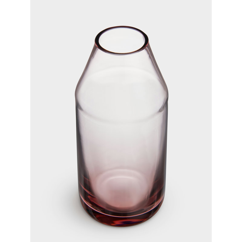Vase de table en verre