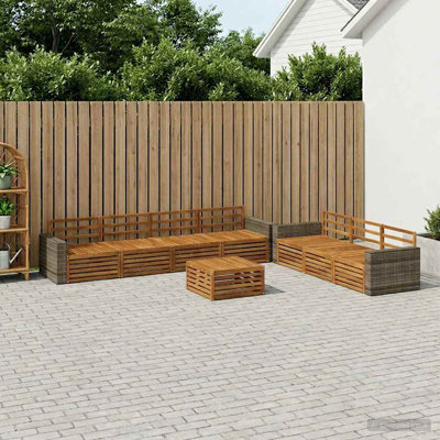  Outdoor Sofa Set 8 pcs