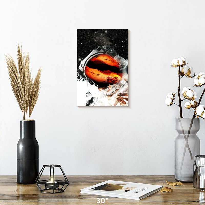Oberle Mars Odyssey, 12" H x 8" W