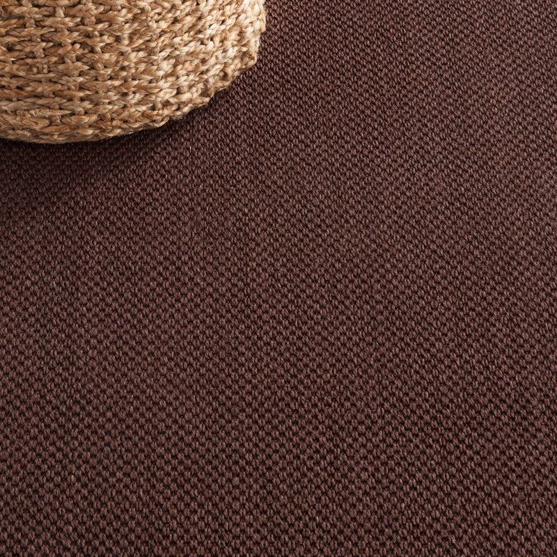 Natural Fiber Roeliene Area Rug In Brown, Rectangle 183 x 274 cm