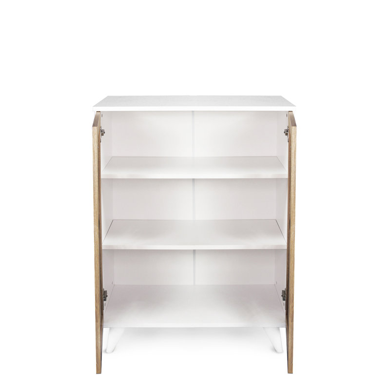 Armoire de rangement en bois pour chaussures