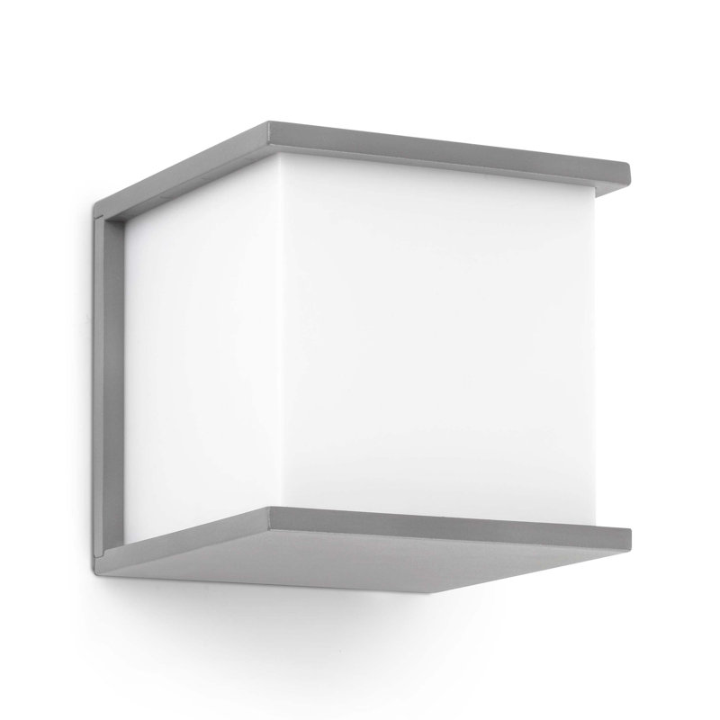Colne Light Grey Outdoor Flush Mount