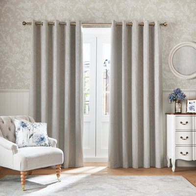 Laura Ashley, papier peint Lloyd Midnight Seaspray