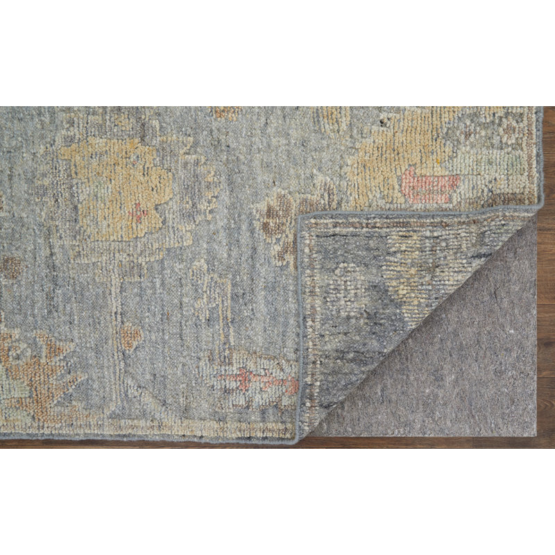 Grafton Wool Floral Area Rug, Rectangle 3'6" x 5'6"