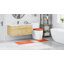 Microfiber Small Bath Mat Rectangular Contemporary-2057834640