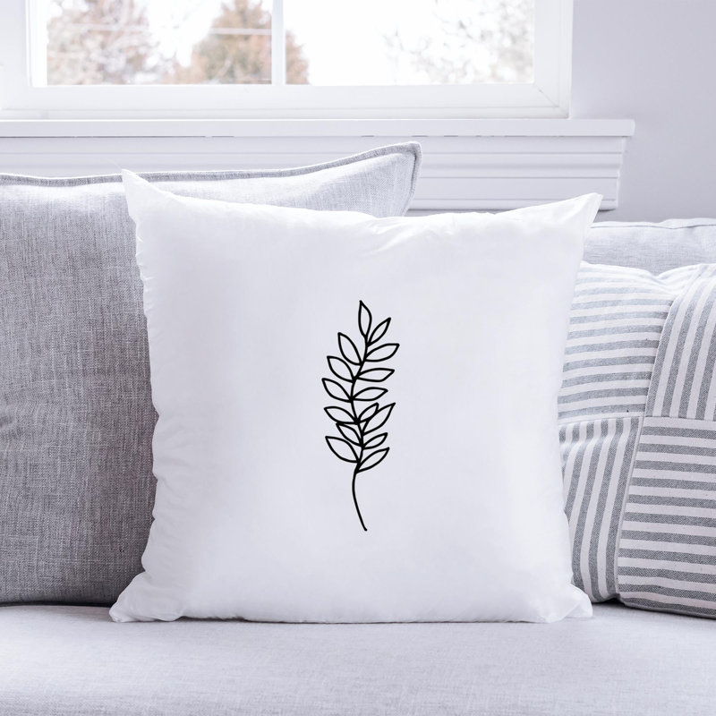 Nautical Sea Life_483 - Coussin décoratif en polyester, H 18 po x l 18 po