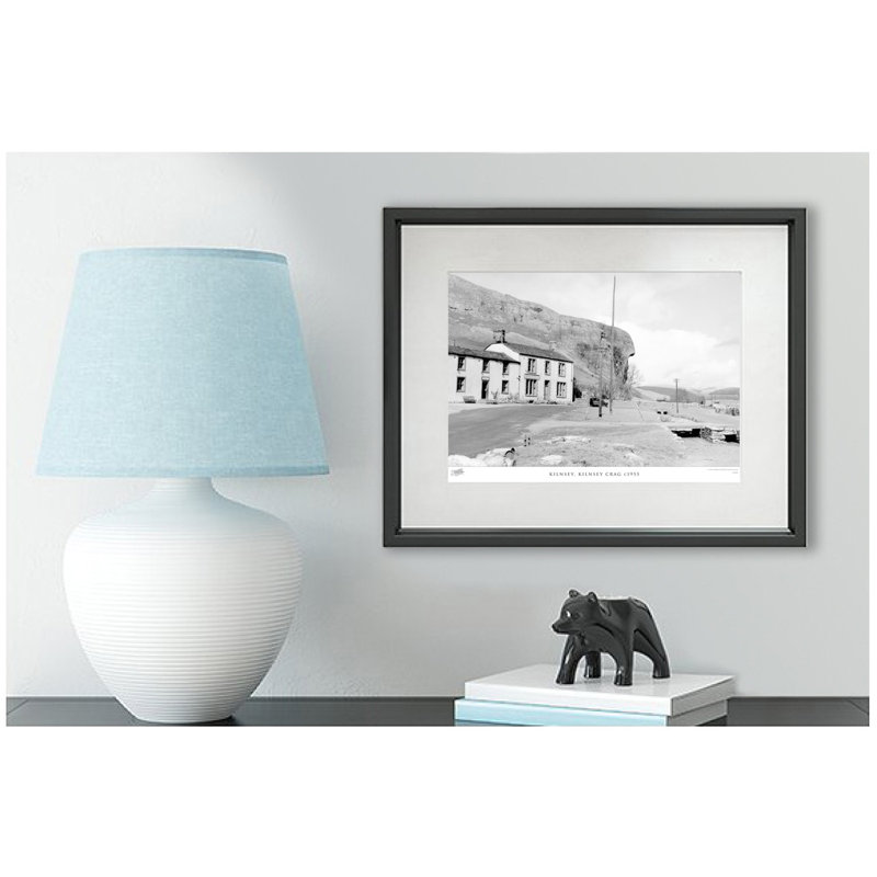 Kilnsey, Kilnsey Crag C1955 - Single Picture Frame Print, 28cm H x 36cm W x 2.3cm D