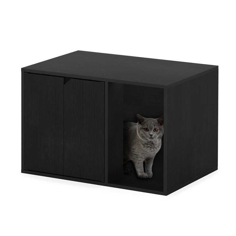 Jayleen Litter Box Enclosure, Black