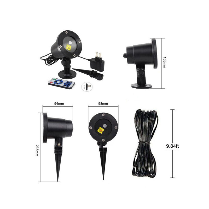 LED Twinkle Projection & Strobe Lights