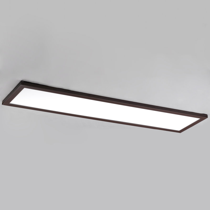 Cracraft Acrylic LED Flush Mount, Bronze