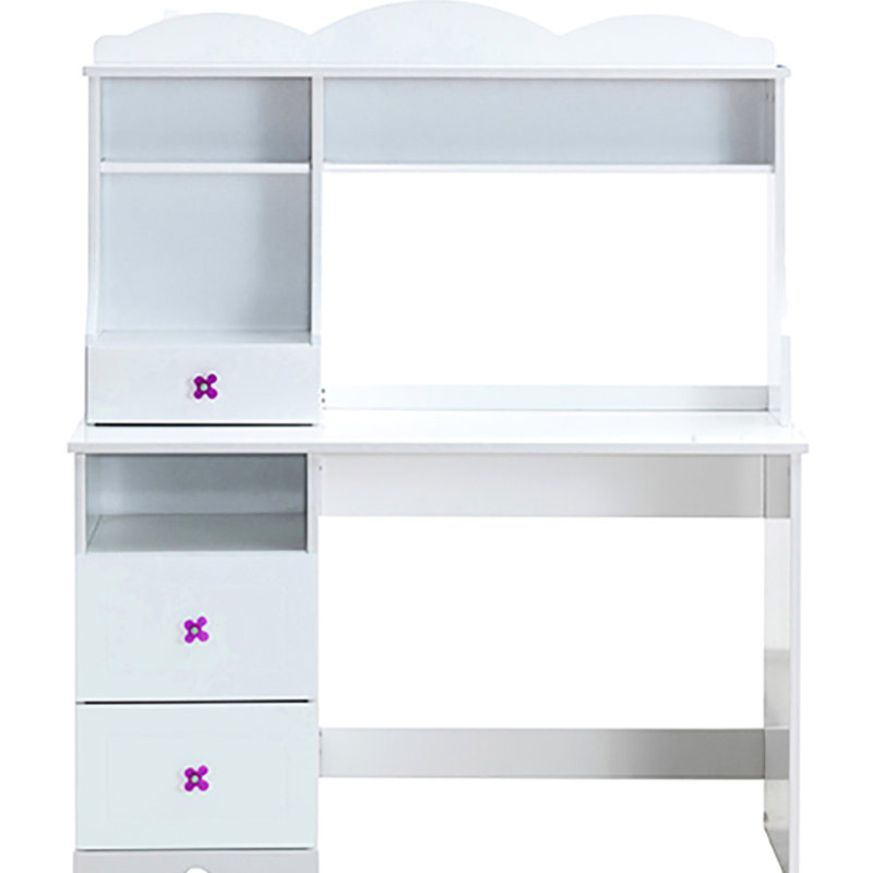 Bureau blanc avec bureau 2