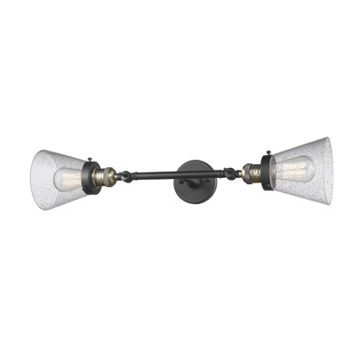 Cone 2 Light Tiltable Bath Vanity Light