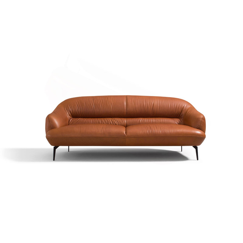 Leonia Cognac Leather Sofa