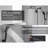 Luxe 10-Inch Rainfall Shower System With Adjustable 12" Extension Arm & Brass Hardware – 71" Extra-Long Hose-113107579