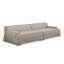 Coussin modulaire 100% polyester crème-1779577786