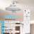 Shonda Ceiling Fan with LED Lights