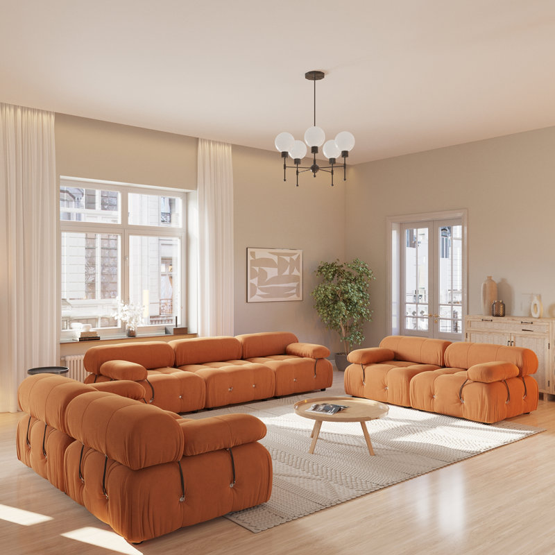 Ensembles pour salon, Orange
