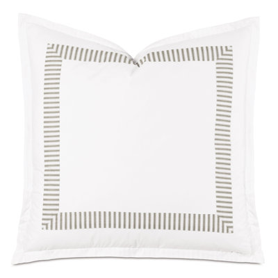 Blass Ticking Cotton Striped Sham by Alexa Hampton