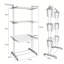 Egil Adjustable Rolling Clothing Rack