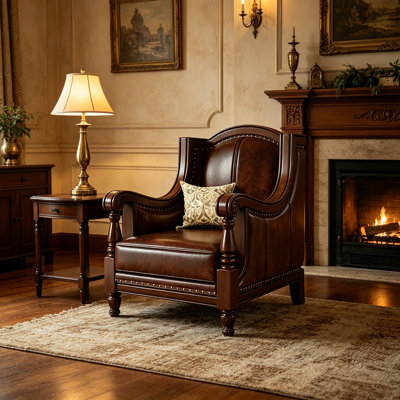 Canapé en cuir de luxe américain