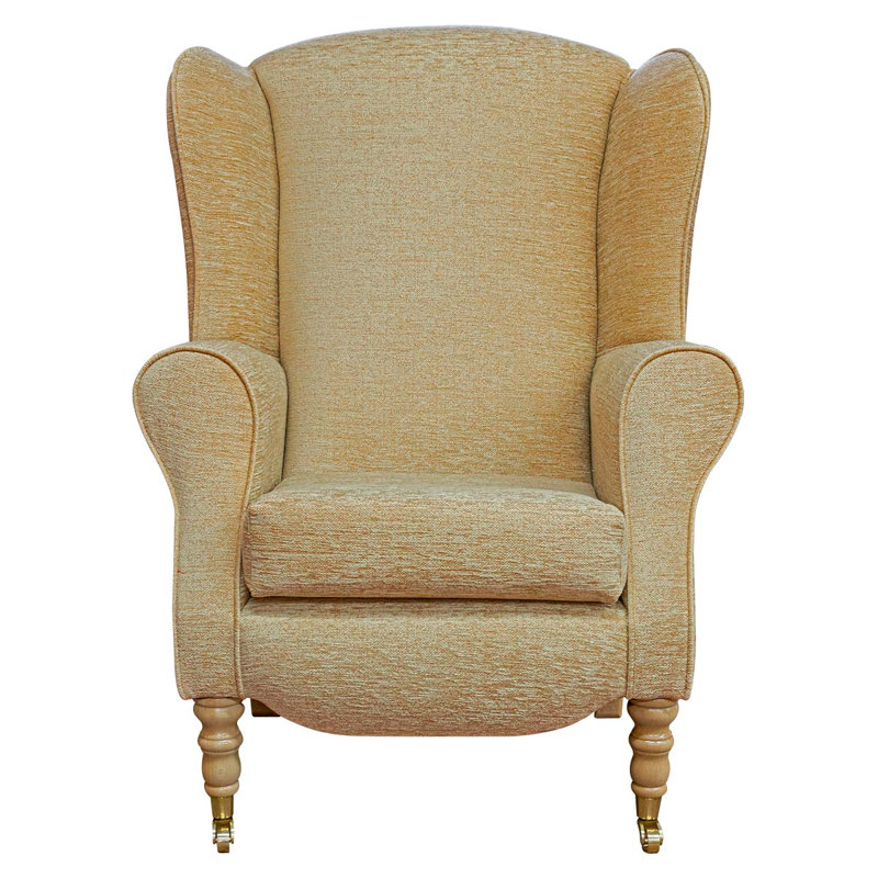 81cm Wide Tufted Wingback Chair