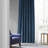 Solid Faux Silk Taffeta Rod Pocket Room Darkening Curtains for Bedroom & Living Room Curtains - Single Panel Drapes-1965220217-1937140435