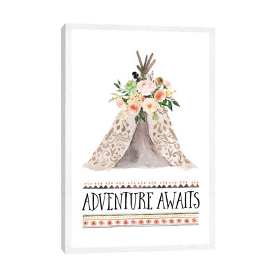 Adventure Awaits 1 Piece Painting on Canvas