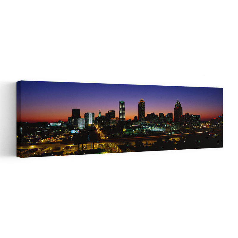 Art contemporain de la ville d'Atlanta, H 36 po x l 12 po