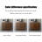 Nut-Brown Solid wood Shoe Storage