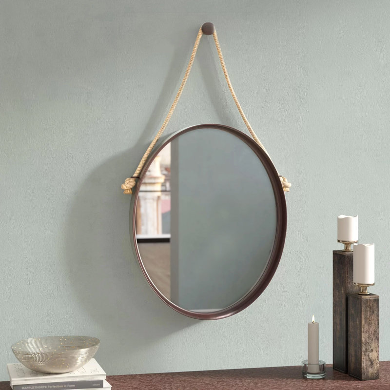 Tacony Metal Flat Wall Mirror