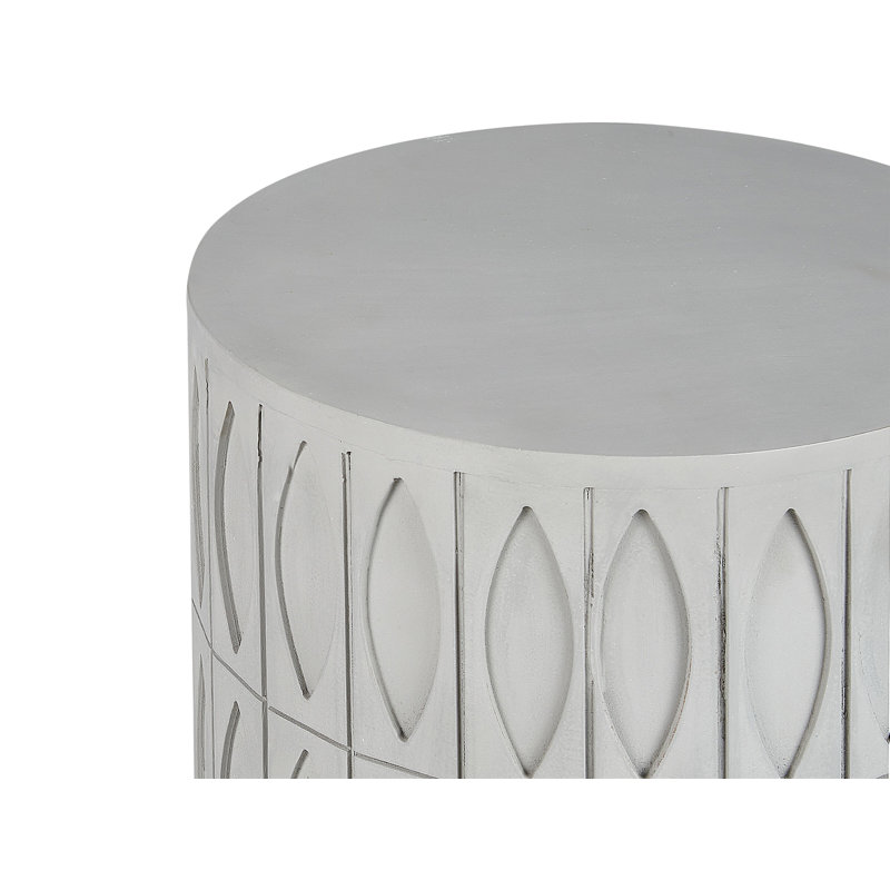 Lavely Drum End Table
