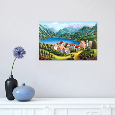 Spirit Mountains 1 Piece Wrapped Canvas Painting