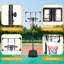Panier de basketball portatif 28 po