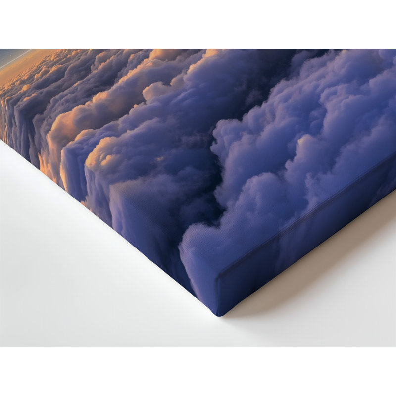 Toile, une scène céleste à couper le souffle qui se déploie dans une vaste étendue d'art mural, H 18 po x l 24 po