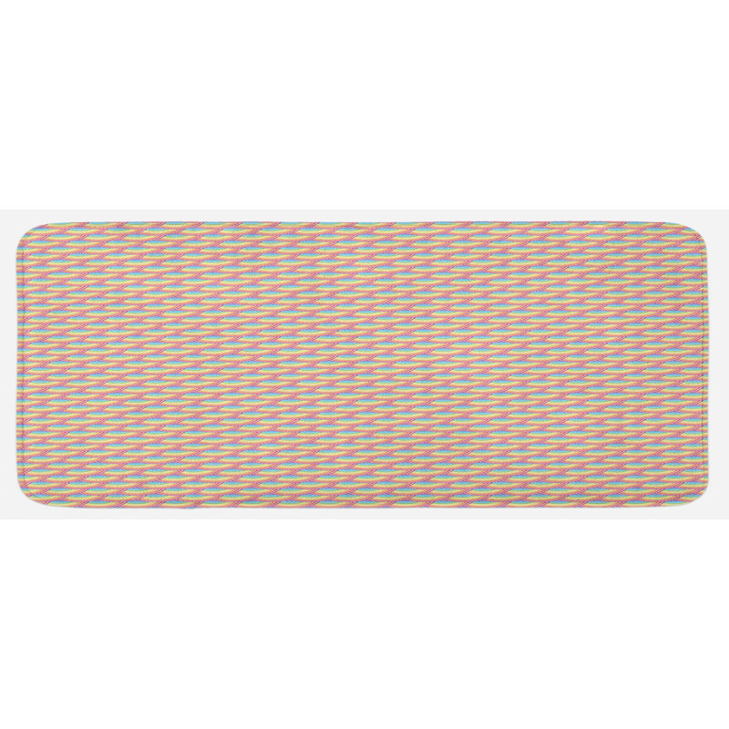 Tapis de cuisine écailles de poisson