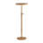 Meraux Antique Brass Adjustable Height Accent Table