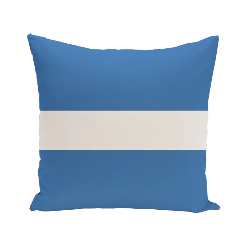 Outdoor Reversible Throw Pillow, 18" x 18", Pink Cheeks