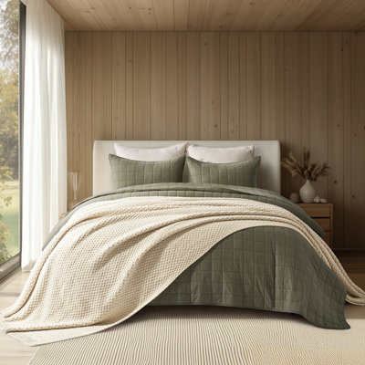 Chunky Chenille Knit Throw Blanket