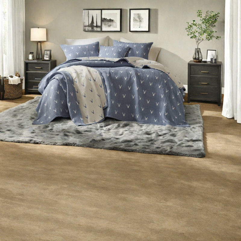 Cozy Polyester Bedding Sets, Rustic Elegance, All-season Use