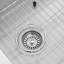 ZLINE 45" Garmisch Undermount Single Bowl Fingerprint Resistant Stainless Steel Kitchen Sink with Bottom Grid and Accessories