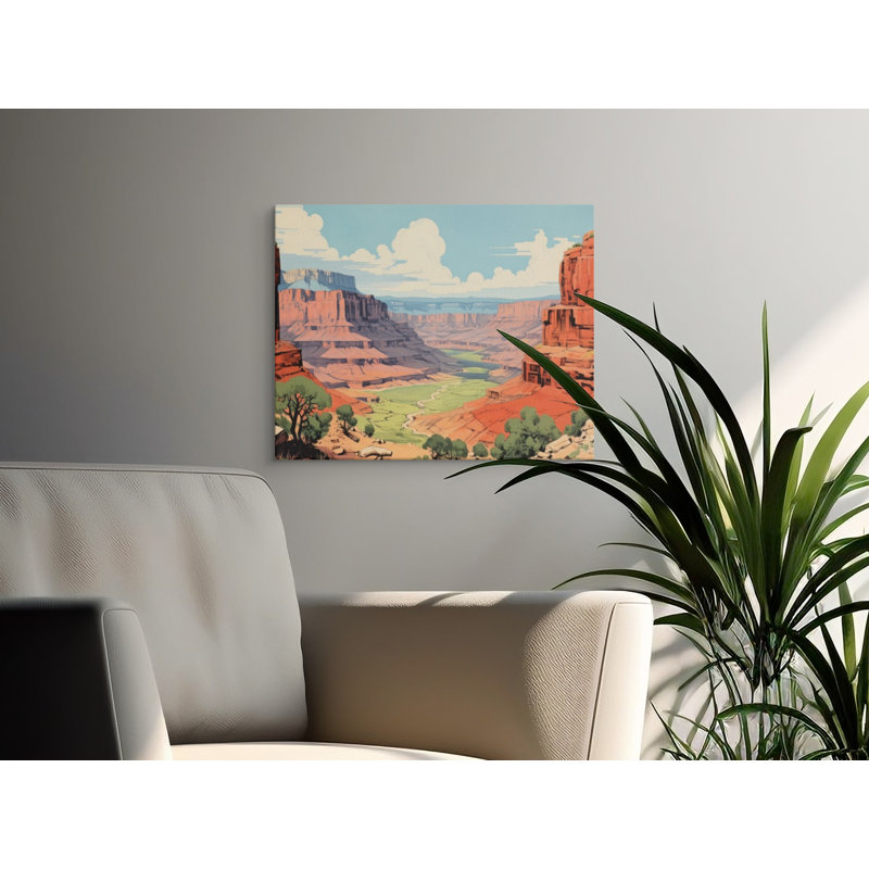 Paradiso Wrapped Canvas Print Set, 60x30
