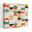 Colourful Geometric Design Abstract Bold Colourful Wall Art-129005759