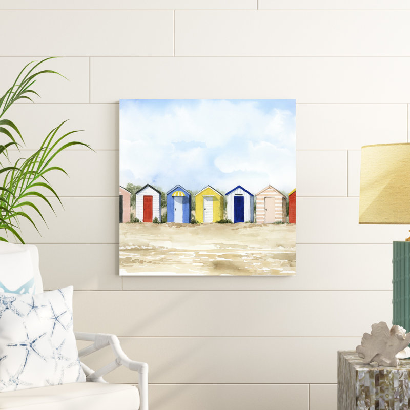 Beach Huts II, H 30 po x l 30 po