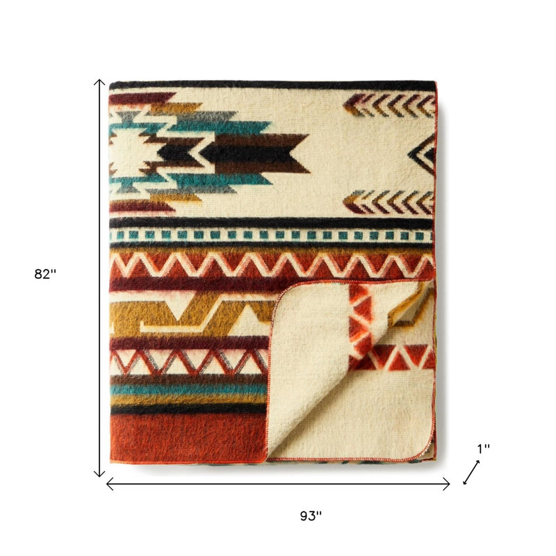  Ultra Soft Southwestern Arrow Fleece Blanket